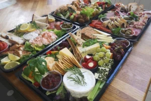 buffet menu platter